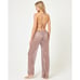 L*Space Lily Smoky Quartz Sequined Wide Leg Beach Coverup Pants Size Small