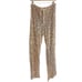 L*Space Lily Smoky Quartz Sequined Wide Leg Beach Coverup Pants Size Small