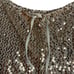 L*Space Lily Smoky Quartz Sequined Wide Leg Beach Coverup Pants Size Small