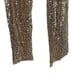 L*Space Lily Smoky Quartz Sequined Wide Leg Beach Coverup Pants Size Small