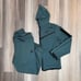 Nike tech fleece sweatsuit set size large teal green blue pack