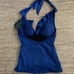 Ralph Lauren Ruffle Tankini Swim Top