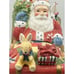Portmeirion A Christmas Story Susan Winget Santa in Sleigh COOKIE JAR w/ box