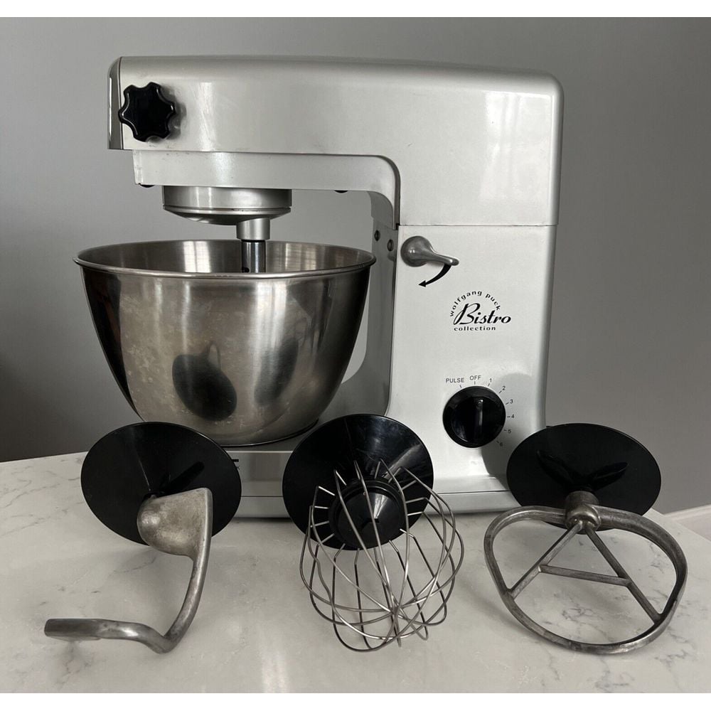 Wolfgang Puck Bistro Collection Tilt Stand Mixer W/Bowl & Attachments Tested