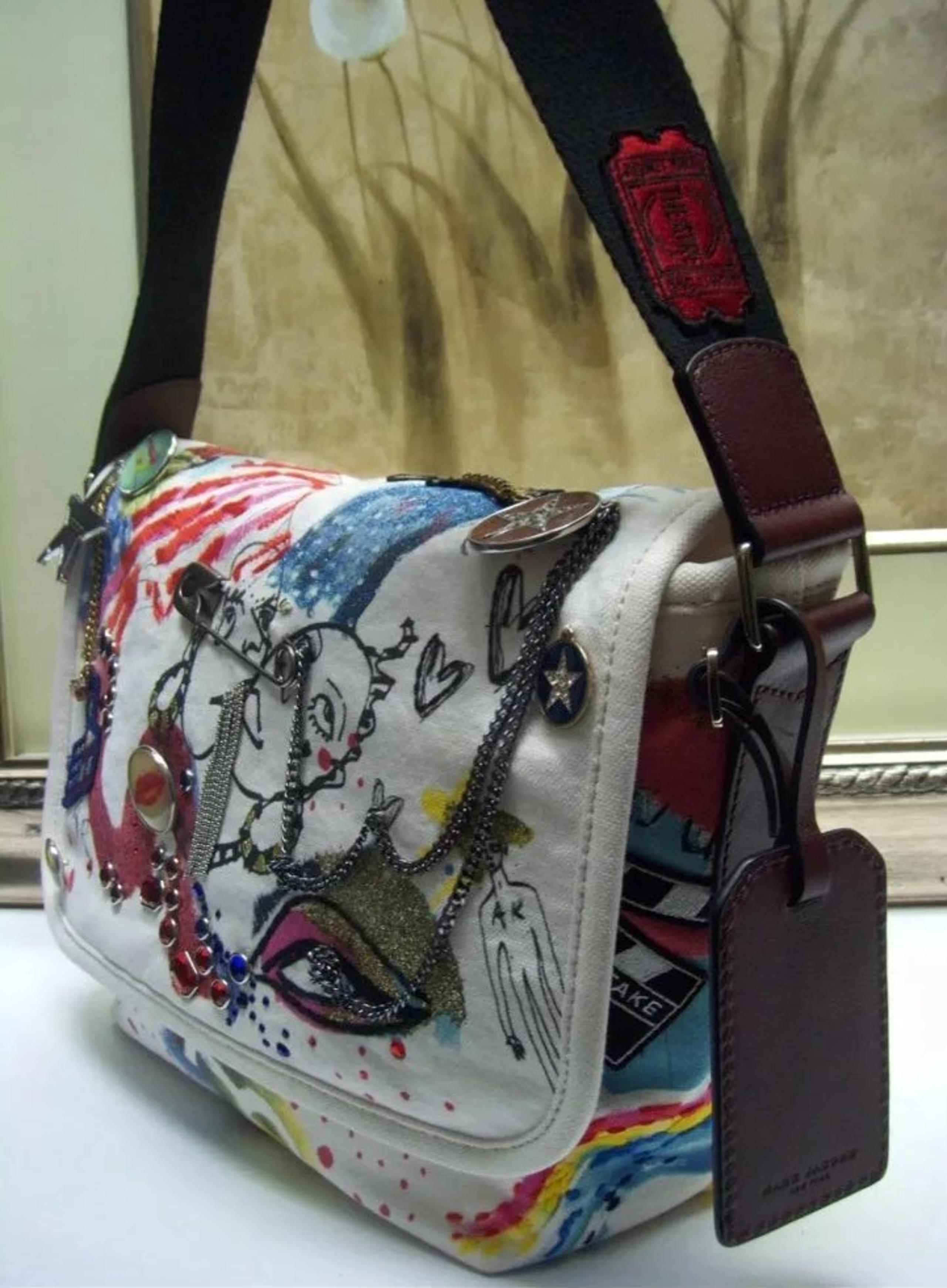 MARC JACOBS Embellished Messenger Bag