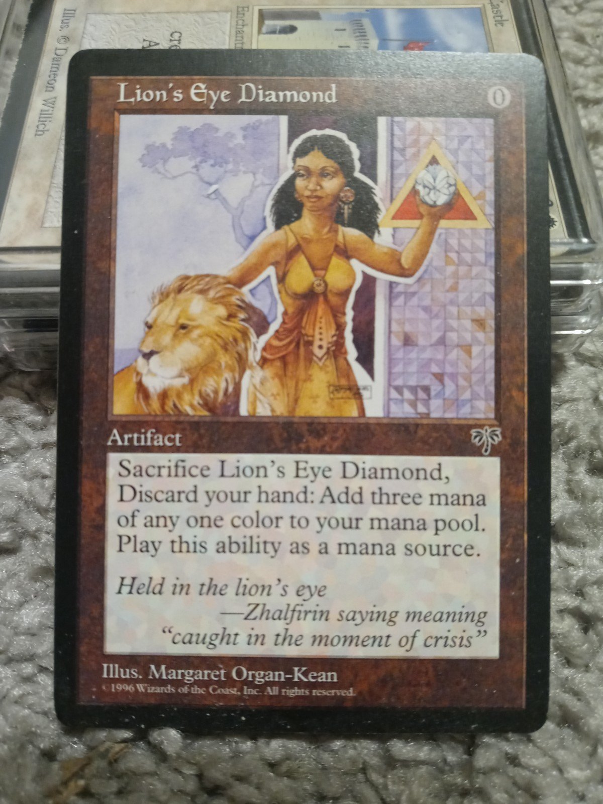 Lion's Eye Diamond ~ MTG Magic: The Gathering Mirage Artifact