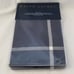 Ralph Lauren Modern Equestrian Windowpane Navy / Cream King Sham 215 NIP