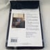 Ralph Lauren Modern Equestrian Windowpane Navy / Cream King Sham 215 NIP