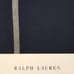 Ralph Lauren Modern Equestrian Windowpane Navy / Cream King Sham 215 NIP