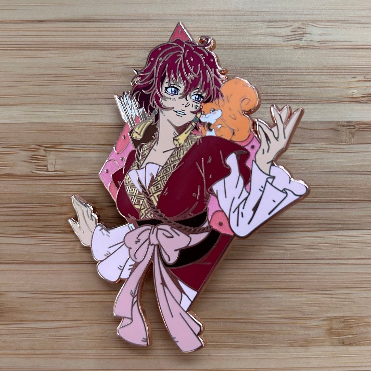 Yona of the Dawn / YOTD / Akatsu no Yona — Yona Waifu Diamond Enamel Pin
