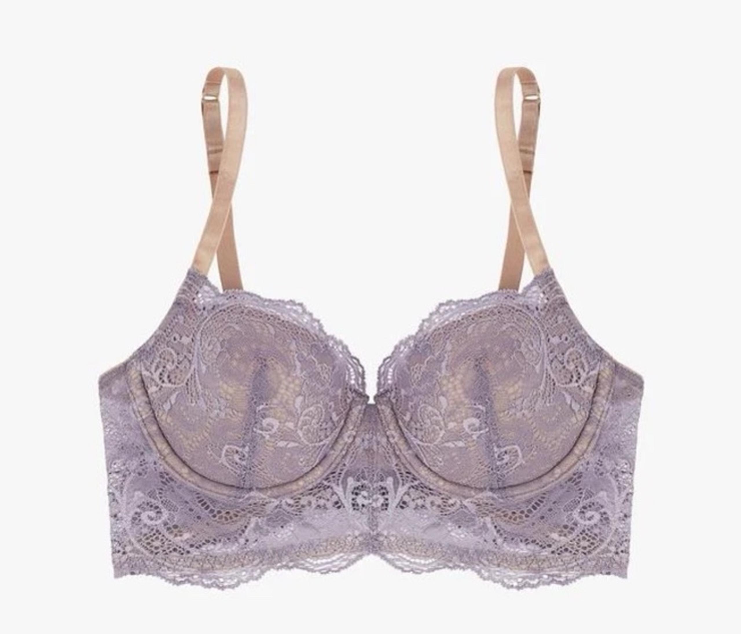 ThirdLove Long Line Lace Balconette Bra - Size 36E