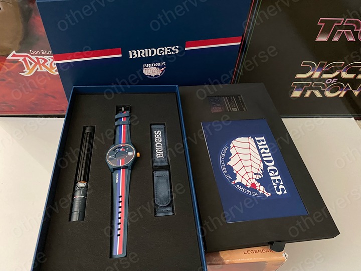 Death Stranding X Anicorn Reverse Trike Time Watch Limited Edition Bridges #327