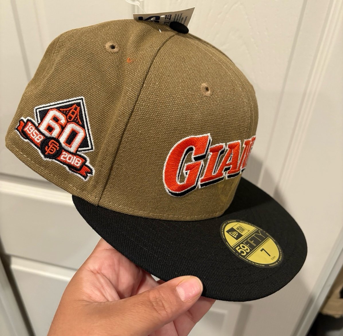 New Era San Francisco Giants Fitted Hat Size 7
