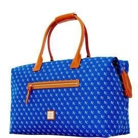 DOONEY & BOURKE KANSAS CITY ROYALS DUFFLE TRAVEL NWT BAG NEW MLB BASEBALL
