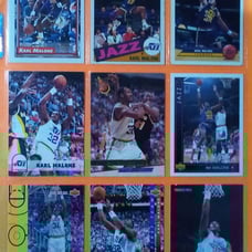 Karl Malone NBA Basketball Card Lot #3