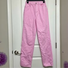 Pacsun Pink High Rise 90’s Boyfriend Jeans