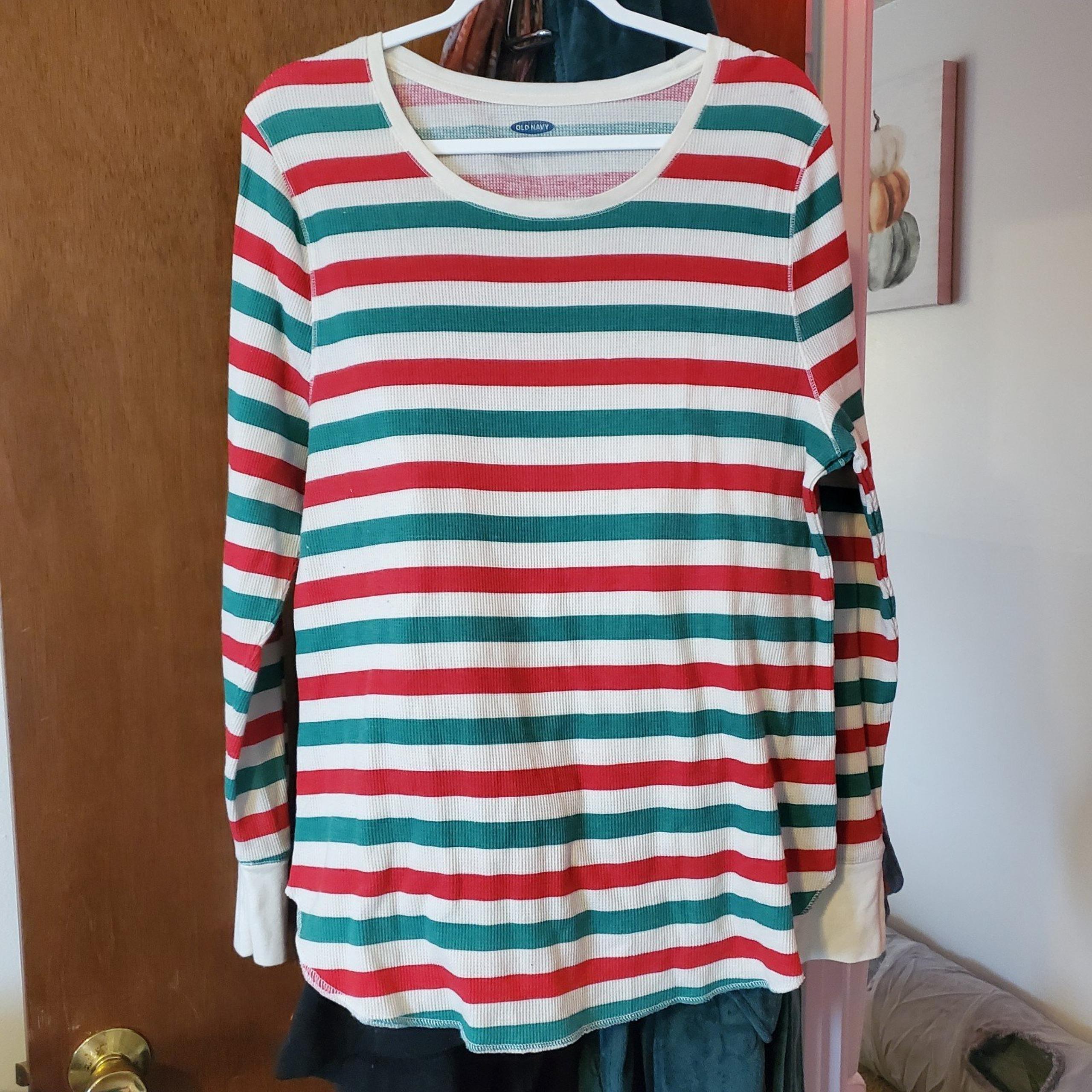 Old Navy Women's Striped Thermal Top XXL