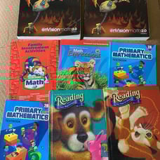 Homeschool 2nd Grade Curriculum Envision Math Scott Foresman Reading Books Lot