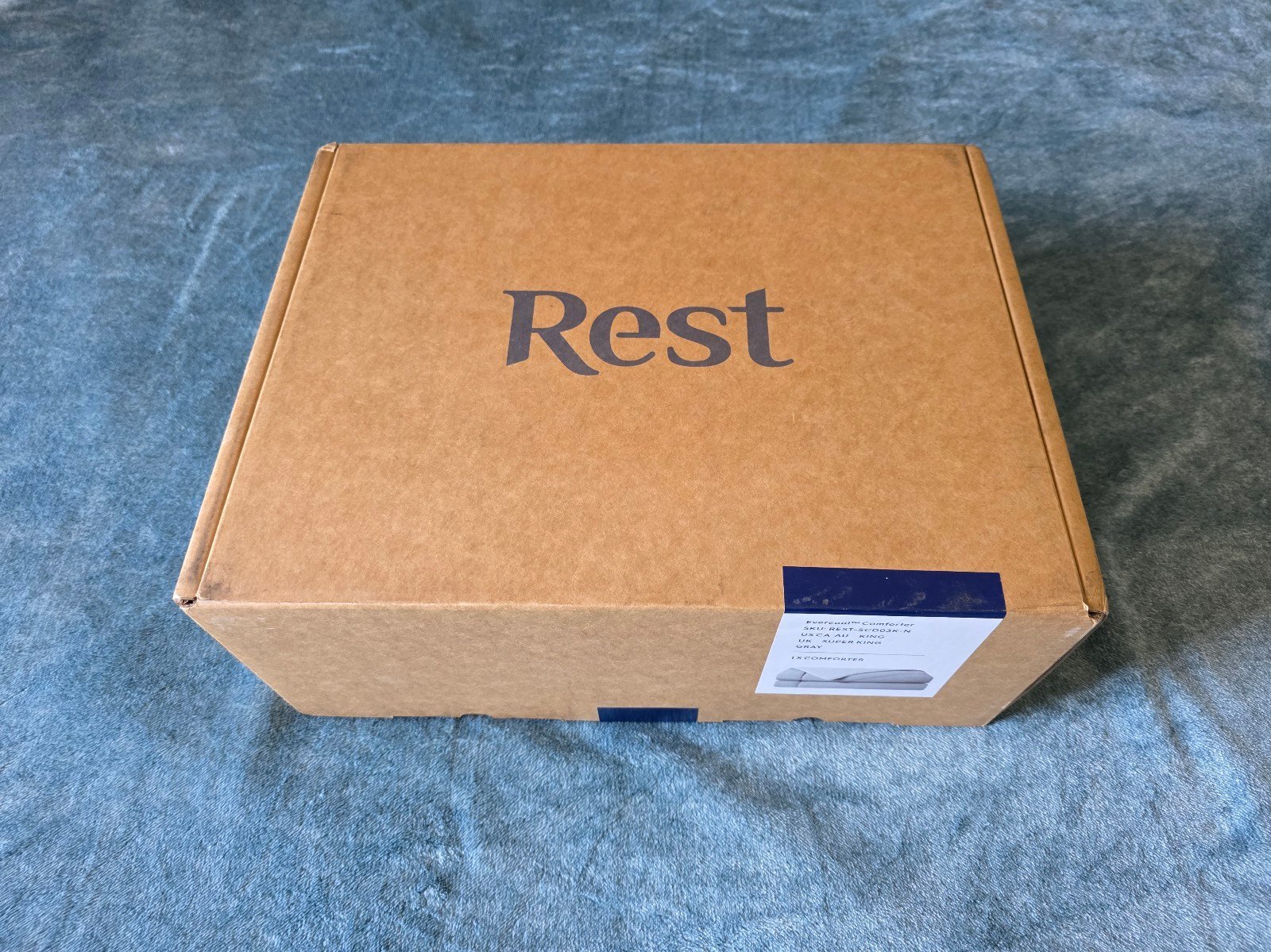 Rest Evercool Comforter, Gray Edition - King Size, Sealed !!