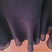Donna Ricco Skirt Size 2X Black Layered Lined Elastic Waist Plus