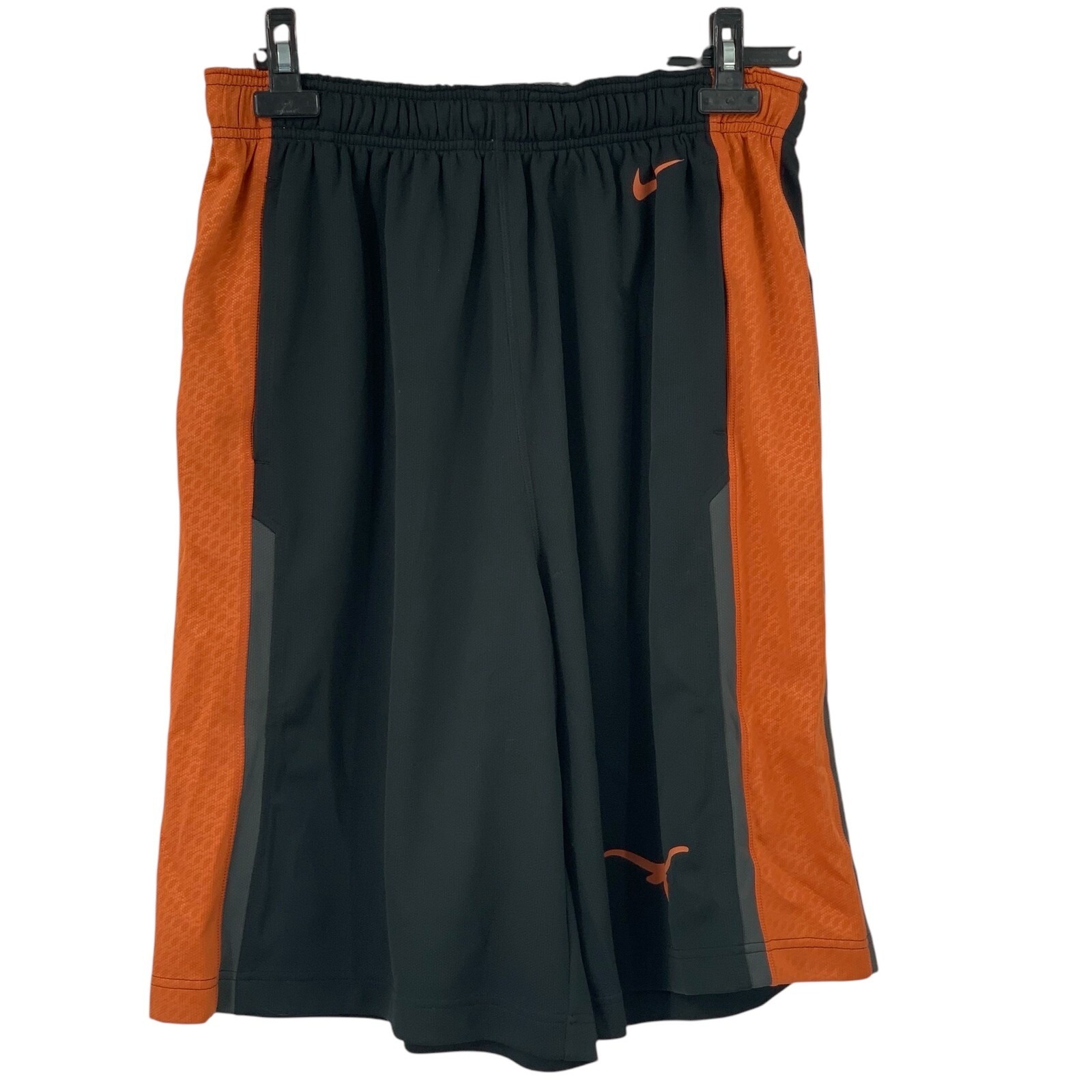 NWT Texas Longhorns Men's Black Nike Fly Short Basketball Dri-Fit Athletic M