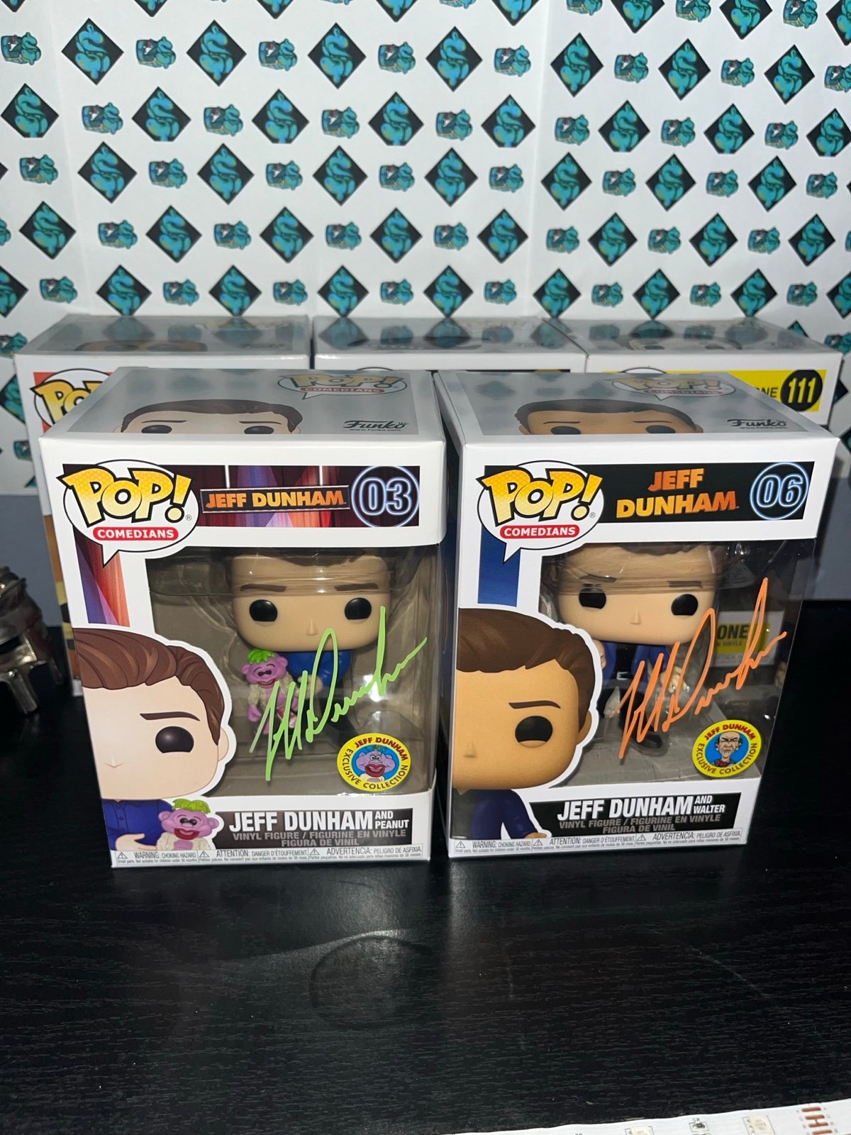 Jeff Dunham Signed Funko Pops!