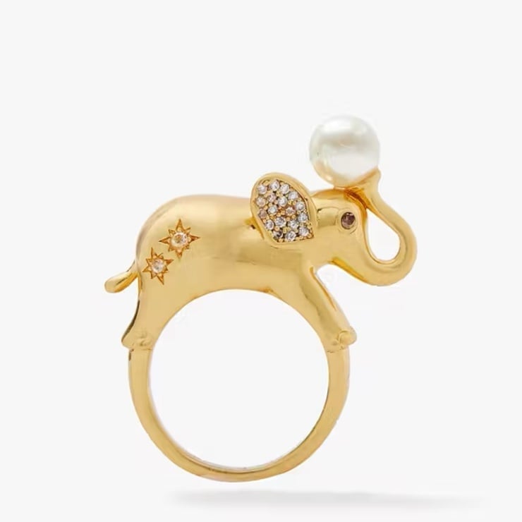128 Kate Spade Winter Carnival Ring Size 7