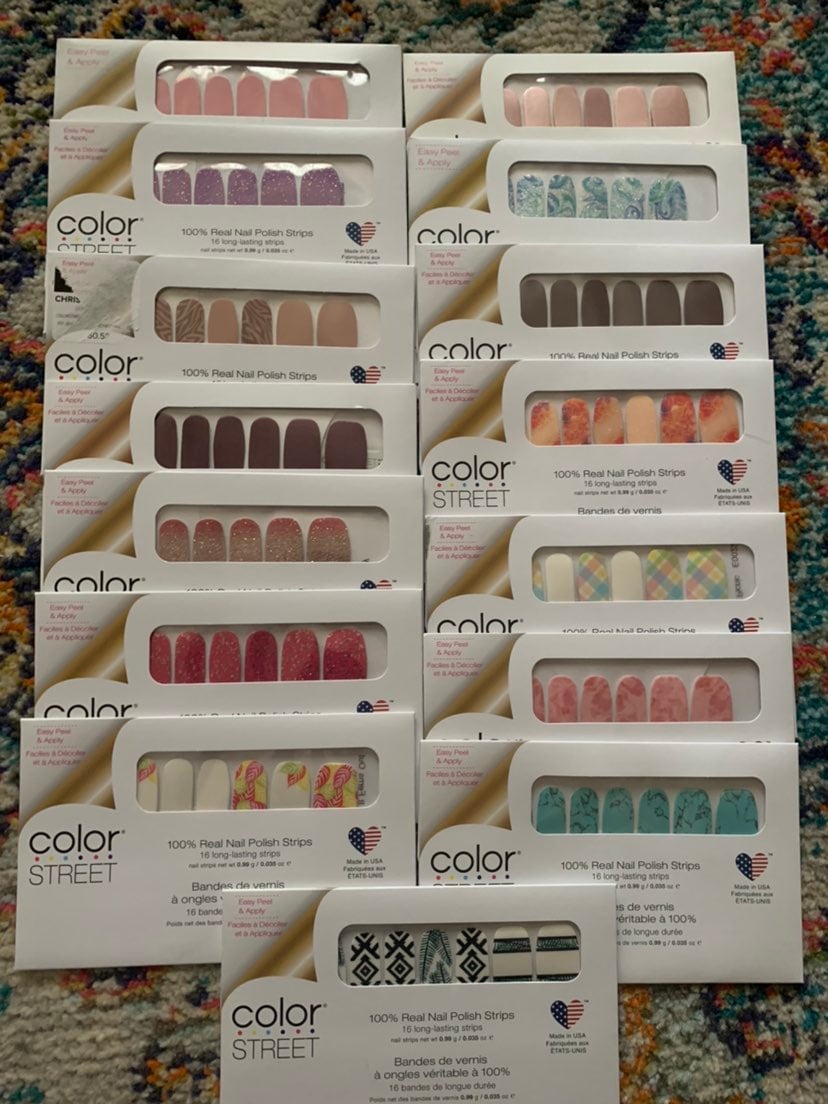 Color Street Nail Strips Bundle