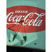 Antique Coca-Cola Clock Fish Tail Green background PAM No Glass Drink Coke