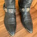 Laredo Western cowboy leather boots size 13D