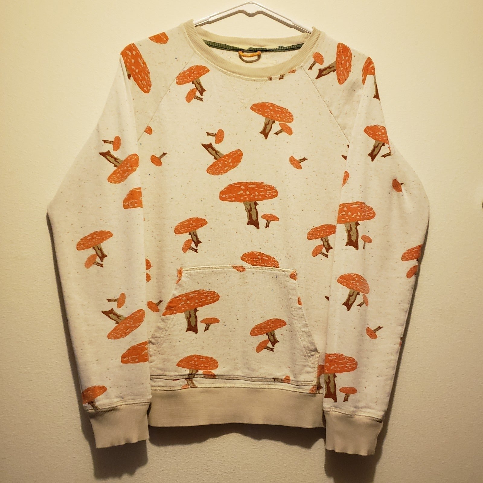 Rare Amanita Mushroom pocket sweatshirt