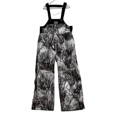Cabela’s Camoflouge Thinsulate Hunting Winter Bibs Mens Sz L Seclusion 3D