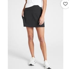Athleta Action skorts in Dobby Size 1X black tennis golf pickle ball