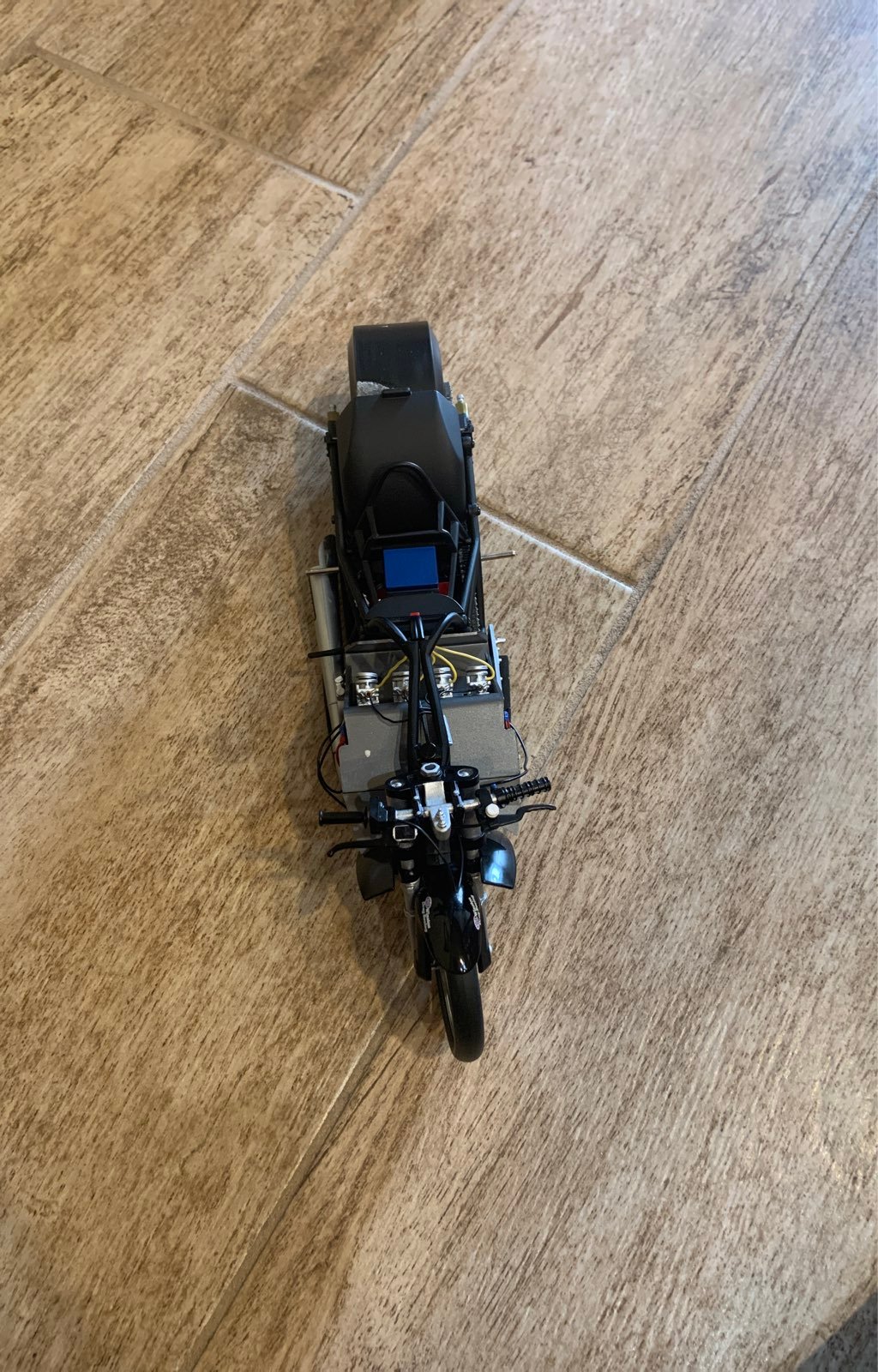 1999 pro stock motorcycle 1:9 scale