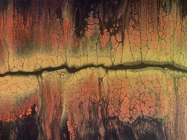 Unique Acrylic Fluid Art