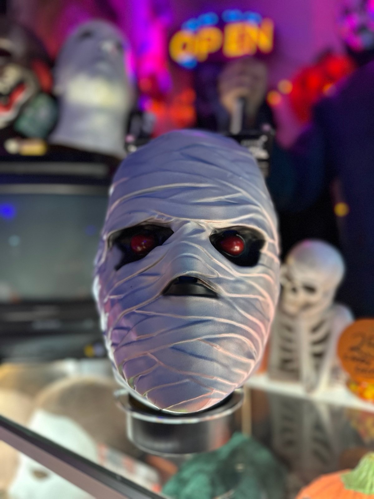 Trick or Treat Studios Vinyl Goosebumps Mummy Mask NEW!