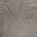 FILSON Women's Shorts Hunting Hiking Khaki Gray 100% Cotton Cargo Pocket Size 10