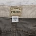 FILSON Women's Shorts Hunting Hiking Khaki Gray 100% Cotton Cargo Pocket Size 10