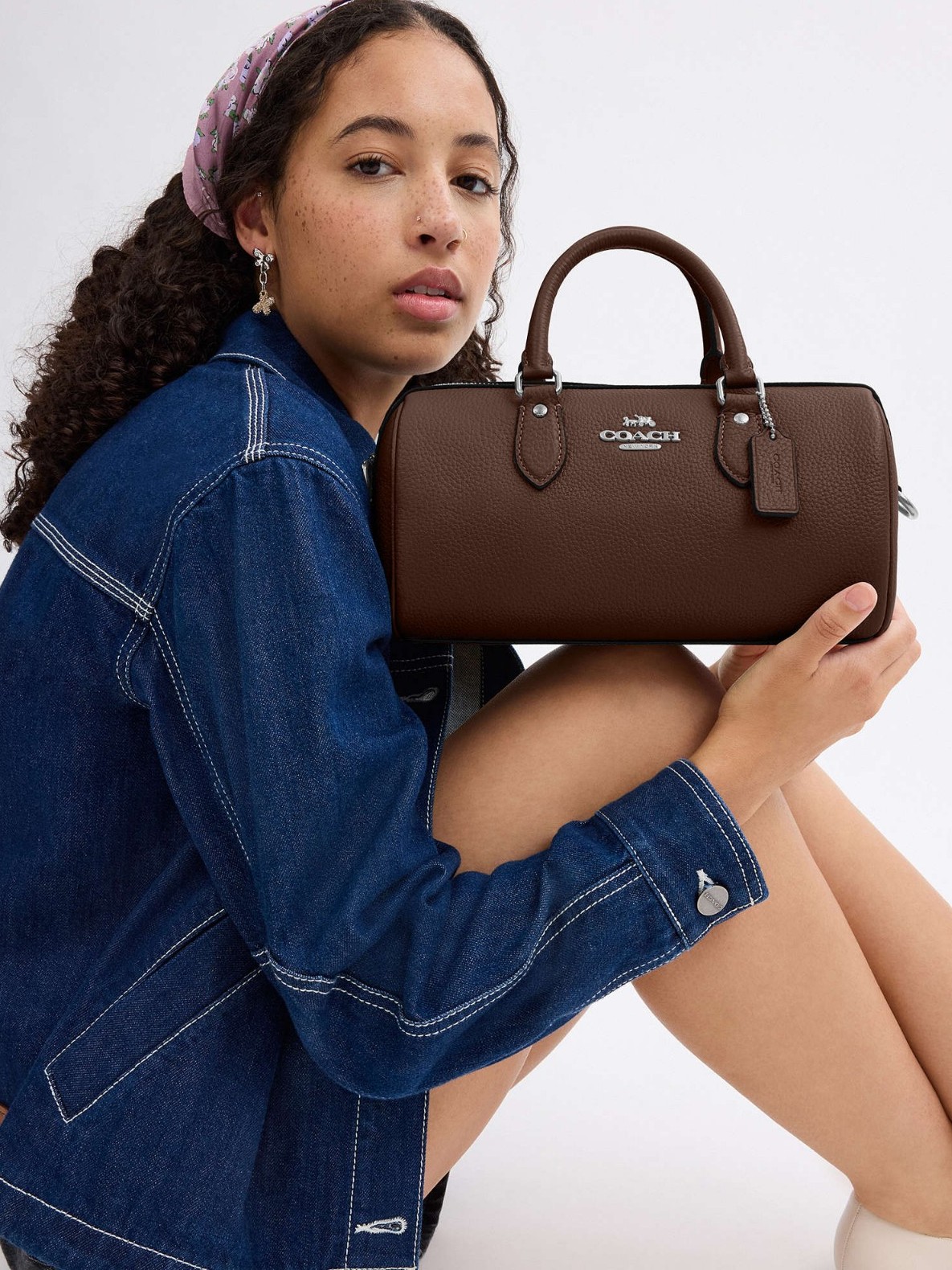 coach Rowan Long Satchel Bag NWT
