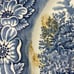 STAFFORDSHIRE LIBERTY BLUE INDEPENDENCE HALL 10 DINNER PLATES / 4 Total