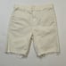 MOTHER Women The Shaker Prep Short Fray High Rise Vanilla Size 28