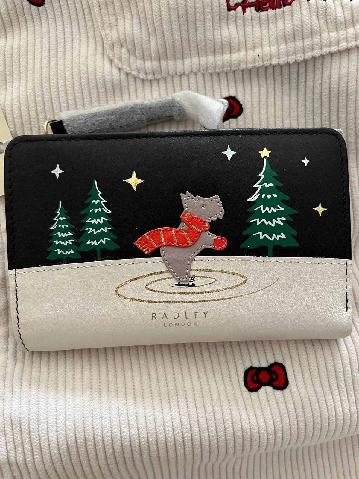 Radley London Wallet with Ice skating Terrier
