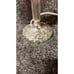 Antique silver plated lamp