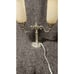 Antique silver plated lamp