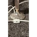 Antique silver plated lamp