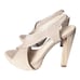 DIANE VON FURSTENBERG Julia Suede Platform Heels Size 7.5