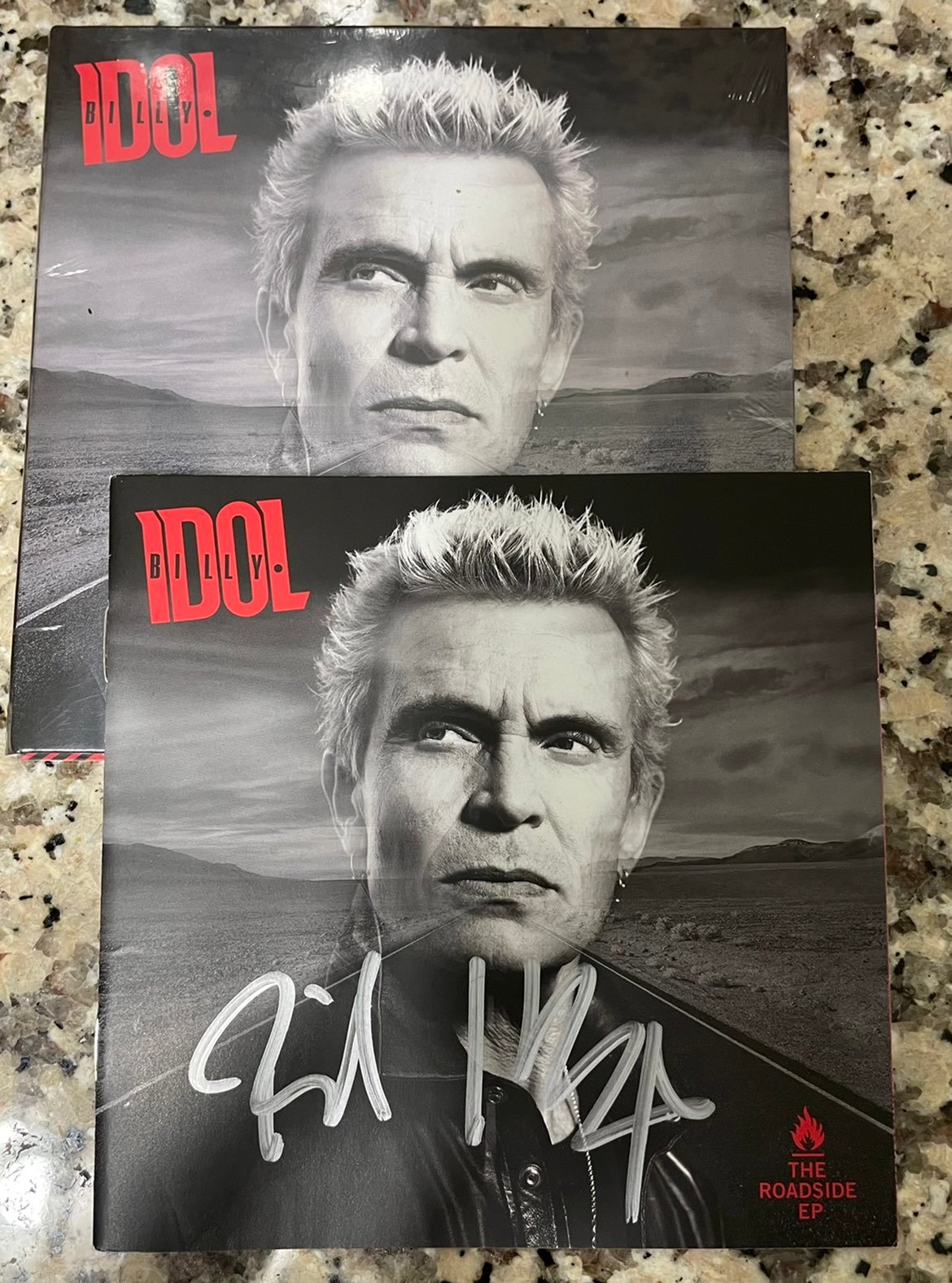 Billy Idol SIGNED The Roadside EP CD OFFICIAL Autographed BRAND NEW RARE