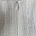KARL LAGERFELD PARIS work office dress white Pleated ruffles trim front pearls