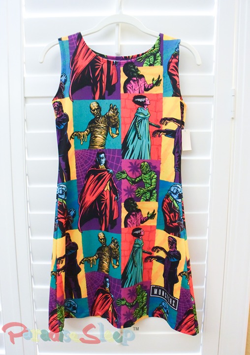 *Universal Studios* Special Monsters Shift Dress, size SMALL - NEW! - FAST SHIP!