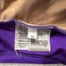 THE LINE UP PURPLE MESH SPACE UNITARD OPEN BACK DANCE COSTUME ADULT MEDIUM